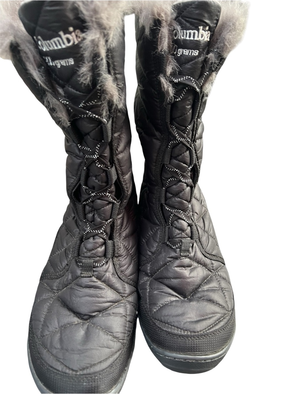 Columbia Women's Minx Mid II Boot Sz 9.5 Black Waterproof Winter Snow Omni Heat